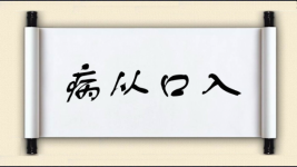 病从口入对联图片